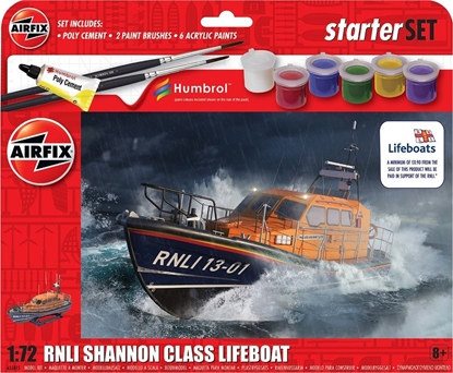 Изображение Airfix Airfix Starter Set - RNLI Shannon Class Lifeboat