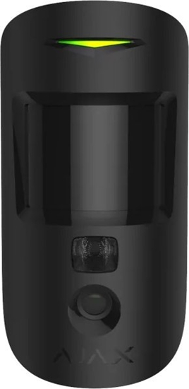 Изображение Ajax Czujnik ruchu MotionCam (PhOD) Jeweller Czarny
