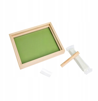 Picture of Akcija! Baby Art Pure Frame wooden komplekts mazua pdiu vai rociu nospieduma izveidoanai 3601092030