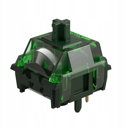 Picture of Akko Monsgeek Green Fog Switch, mechanisch, 3-Pin, linear, MX-Stem, 60g - 45 Stück