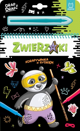 Изображение Aksjomat Zdrapywanka z rysikiem Zwierzaki 36999