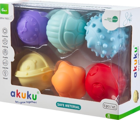 Picture of Akuku A0640 ZESTAW PIECZEK SENSORYCZNYCH SOFT