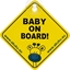 Изображение Akuku A0645 ZAWIESZKA/PRZYSSAWKA BABY ON BOARD