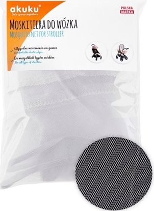 Attēls no Akuku AKUKU Uniwersalna Moskitiera do Wózka Biaa