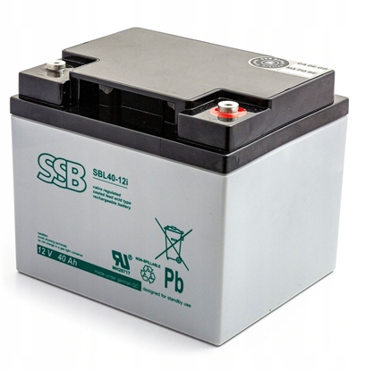 Attēls no Akumulator AGM SBL 40-12i 12V 40Ah M6