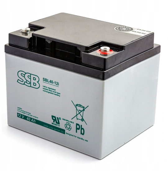 Изображение Akumulator AGM SBL 40-12i 12V 40Ah M6