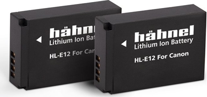 Attēls no Akumulator Hahnel Hähnel Battery Canon HL-E12 Twin Pack