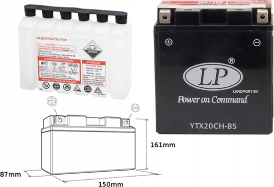 Picture of Akumuliatorius 18 Ah 270A EN 12V