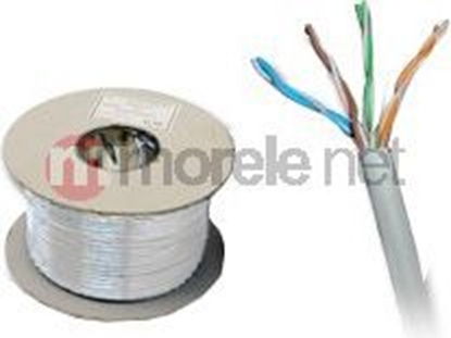 Attēls no Alantec Kabel F/UTP kat.6 LSOH Eca 4x2x23AWG 305m 25 lat gwarancji, badanie jakoci laboratorium (KIF6LSOH305)