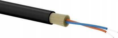 Attēls no Alantec Kabel wiatowodowy OS2 abonencki FTTx okrgy SM 2J 9/125 G657A LSOH czarny (FOK-W2J-SM-B-C-1)