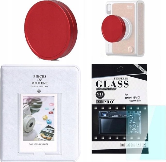 Изображение Album Na Zdjcia 64x Osona Na Lcd Szko Dekielek Do Fuji Instax Mini Evo