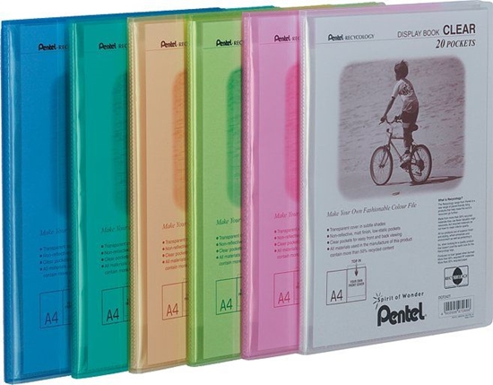 Изображение ALBUM OFERTOWY PENTEL A4/20K, NIEBIESKI