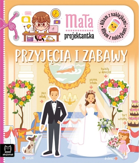 Picture of Album z naklejkami. Maa projektantka. Przyjcia i zabawy