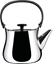 Attēls no Alessi Cha Kettle/Teapot NF01