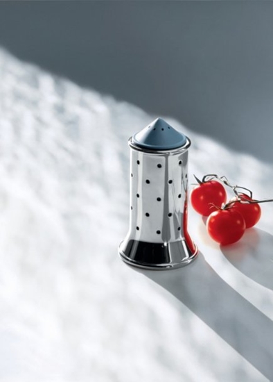 Picture of Alessi Salt Castor black MGSAL B