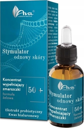 Attēls no Alkotest AVA LABORATORIUM_Stymulator odnowy skóry koncentrat wypeniajcy zmarszczki 30ml