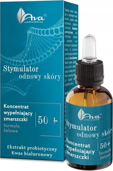 Picture of Alkotest AVA LABORATORIUM_Stymulator odnowy skóry koncentrat wypeniajcy zmarszczki 30ml