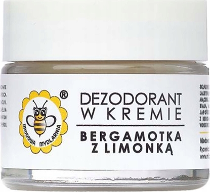 Изображение Alkotest MIODOWA MYDLARNIA_ Dezodorant w kremie Bergamotka z Limonk 55g