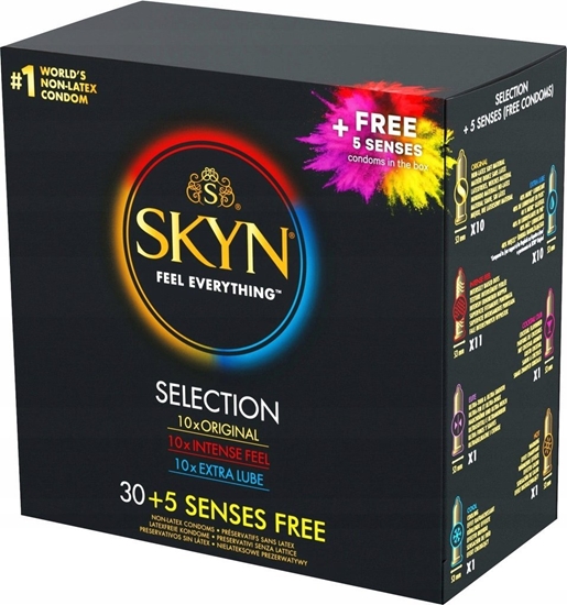 Изображение Alkotest UNIMIL_Skyn Feel Everything Selection prezerwatywy 35zt.