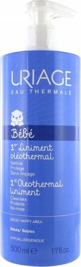 Изображение Alkotest URIAGE_Bebe 1st Oleothermal Liniment oletermiczny krem  do pielgnacji okolic pieluszkowych 500ml