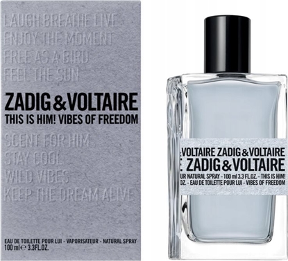 Изображение Alkotest ZADIG & VOLTAIRE This Is Him! Vibes of Freedom EDT spray 100ml