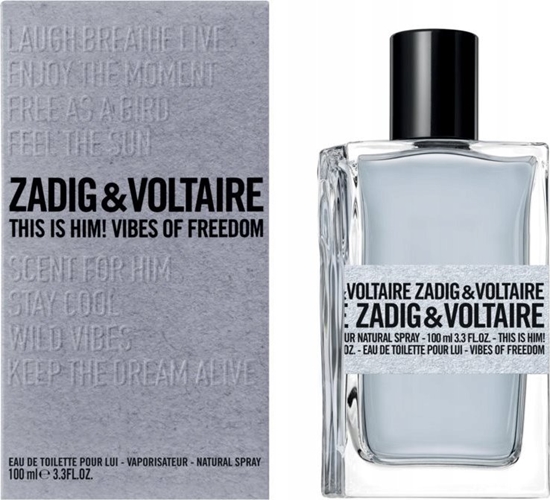 Picture of Alkotest ZADIG & VOLTAIRE This Is Him! Vibes of Freedom EDT spray 100ml