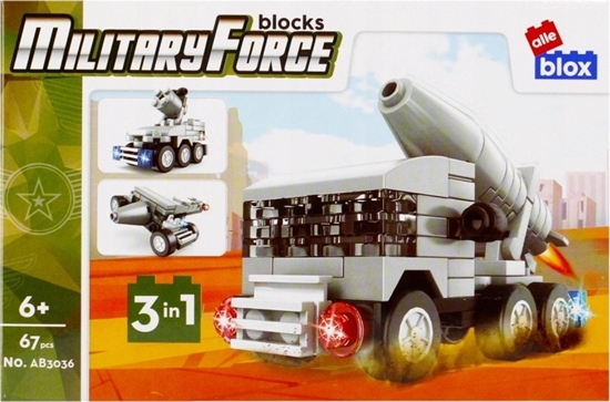 Изображение ALLEBLOX KLOCKI KONSTR ALLEBLOX MILIT 67EL 15X10X5 PUD1
