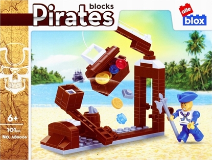 Picture of ALLEBLOX KLOCKI KONSTR ALLEBLOX PIRAT 101EL 19X7X5 PUD