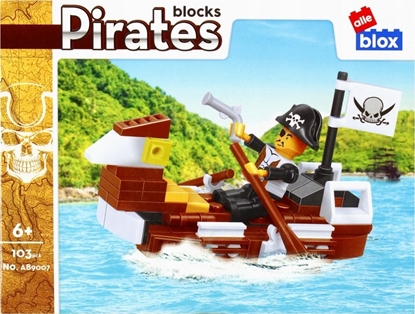 Picture of ALLEBLOX KLOCKI KONSTR ALLEBLOX PIRAT 103EL 19X7X5 PUD