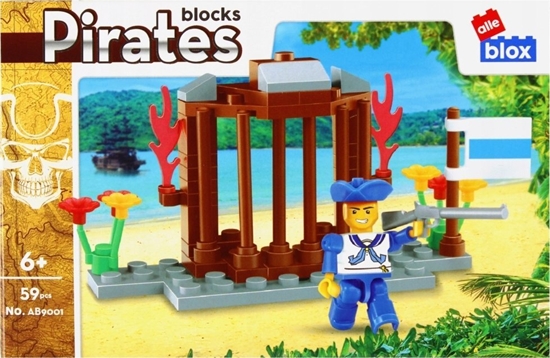 Picture of ALLEBLOX KLOCKI KONSTR ALLEBLOX PIRAT 59EL 15X10X5 PUD