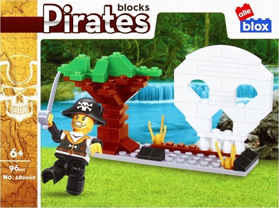 Picture of ALLEBLOX KLOCKI KONSTR ALLEBLOX PIRAT 96EL 19X7X5 PUD