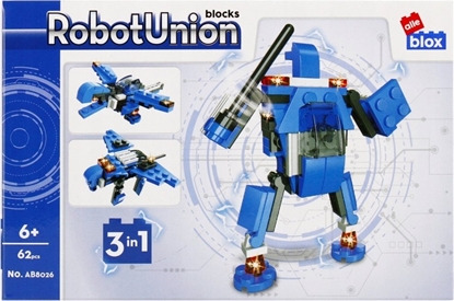Attēls no ALLEBLOX KLOCKI KONSTR ALLEBLOX ROBOT 62EL 15X10X5 PUD 1