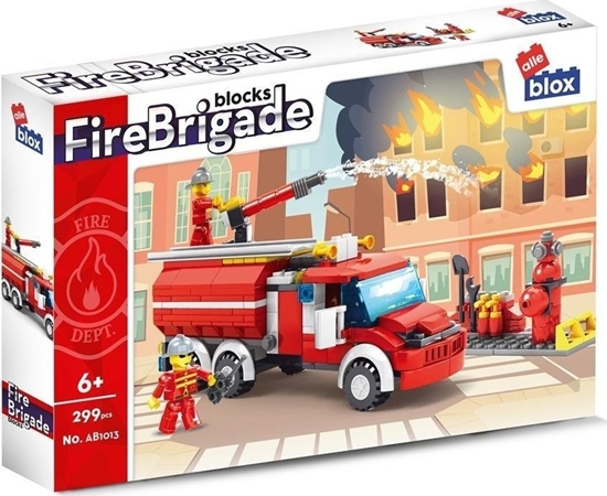 Picture of ALLEBLOX KLOCKI KONSTR ALLEBLOX STRAZ 299EL 40X27X6 18/36