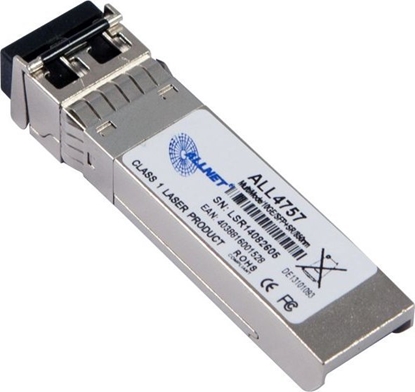 Picture of Allnet ALLNET Switch Modul ALL4757-INDU SFP+(Mini-GBIC), 10Gbit Multimode, SR/LC, Industrial -40/+85 Grad,
