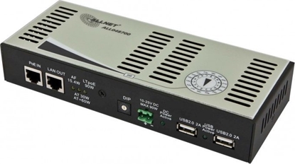 Picture of Allnet Z ALLNET PoE Splitter/Extractor LTPoE 90W 10-25V schaltbar ALL048700