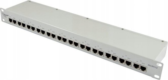 Picture of Allnet Z ALLNET TP Cat 6 Überspannungs / Blitzschutz 12Port ALL95112 auch ALL-IP