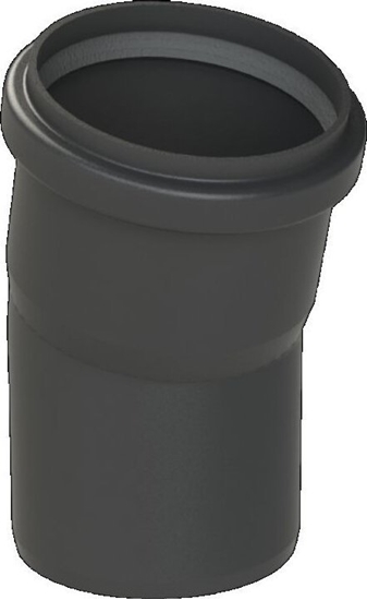 Picture of Almeva STARR Kolano 15° DN60 UV Stabilne Czarne