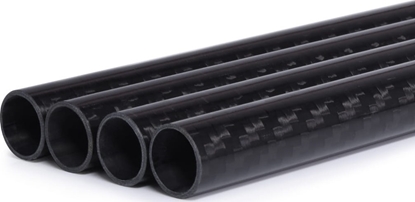 Attēls no Alphacool Alphacool Carbon HardTube 13mm 4x 80cm, tube (black, set of 4)