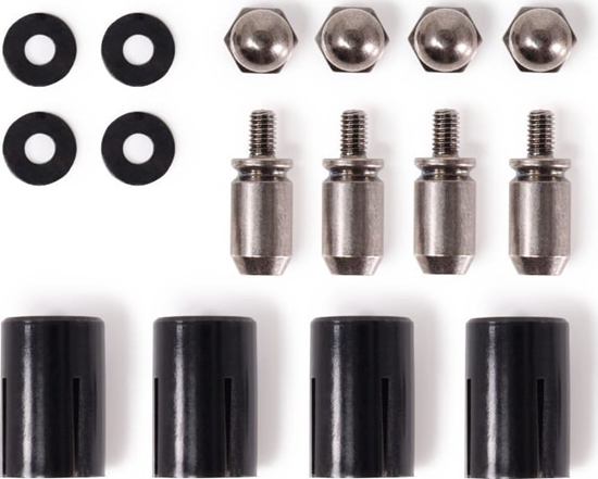 Picture of Alphacool Alphacool Core Push Mounting 17 mm M3/M4/UNC 6-32 Set 4-Pack