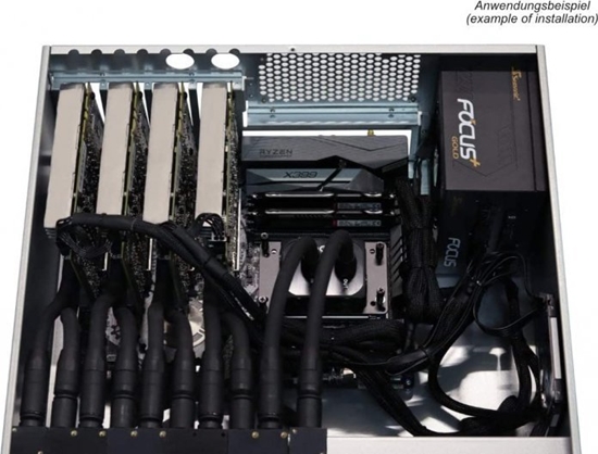 Picture of Alphacool Alphacool ES 4U - 19" - ServerRack - Watercooling ready