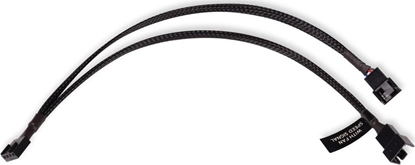 Изображение Alphacool Alphacool Y-Splitter 4-Pin auf 2x 4-Pin PWM 30cm - schwarz