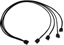 Изображение Alphacool Alphacool Y-Splitter aRGB 3-Pin auf 4x 3-Pin 60cm - schwarz