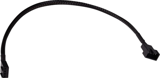 Изображение Alphacool Alphacool Lüfterkabel 4-Pin auf 4-Pin Verlängerung 30cm - schwarz