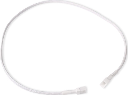 Изображение Alphacool Alphacool Lüfterkabel 4-Pin auf 4-Pin Verlängerung 60cm - weiß