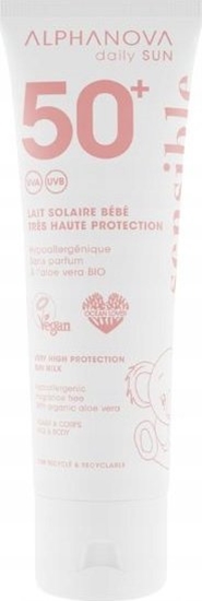 Picture of Alphanova Daily Sun BEBE mleczko do opalania SPF50+ 50 ml