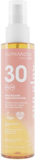 Picture of Alphanova Daily Sun, Glow, olejek do opalania SPF30, 125 ml