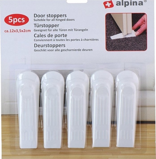 Picture of Alpina Alpina - Stoper do drzwi 5 szt. (biay)