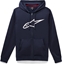 Изображение Alpinestars Bluza z kapturem ALPINESTARS AGELESS II ZIP HOODIE, Nav/White Rozmiar: XXL