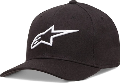 Изображение Alpinestars Czapka z daszkiem ALPINESTARS AGELESS CURVE HAT, Black/White Rozmiar: L/XL
