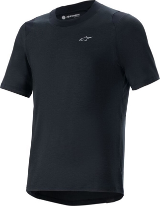 Picture of Alpinestars Koszulka krótki rkaw ALPINESTARS A-DURA DRI WOOL SS JERSEY, Black Rozmiar: XL